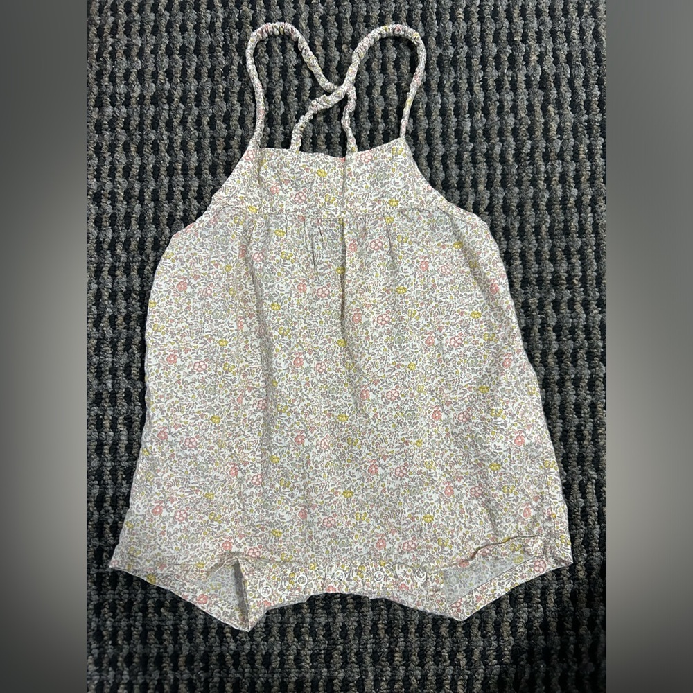 Emile Et Ida Floral Romper